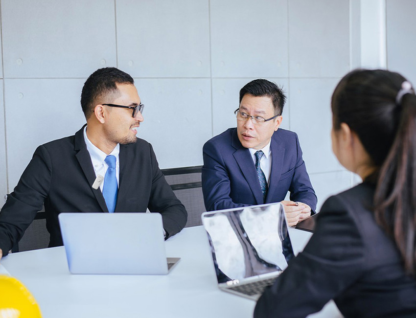 Business team collaboration